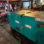 飲食店で発電機